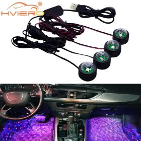 Car atmosphere Lumière RGB 4en1 USB 12V