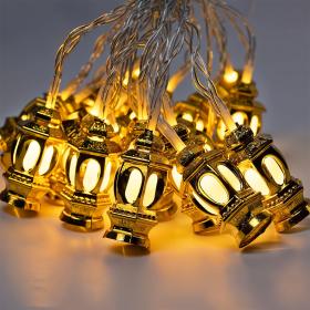 Guirlande lumineuse ampoules en forme de tour 10 pièces