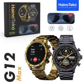 Haiiino Tekooo G12 Max Smartwatch avec 2 Bracelets et Lunettes