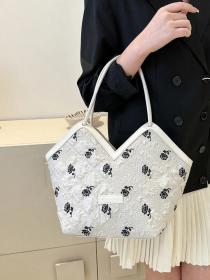 Sac à main pour femme  motif a fleur