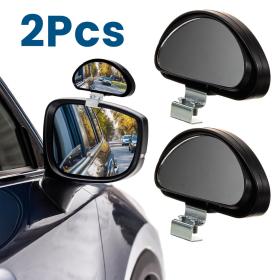 Rétroviseur d’angle Mort pour Voiture 2Pcs – مرآة جانبية للسيارة لتسهيل الرؤية