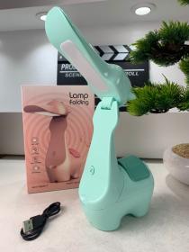 Lampe Veilleuse Lama Mignonne LED avec Porte-stylo – مصباح على شكل لاما لمكتب الأطفال