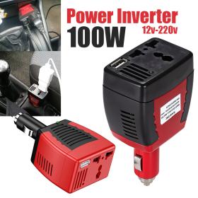 Convertisseur de tension automatique pour voitures 100W DC 12V à AC 220V – محول تيار الكهربائي